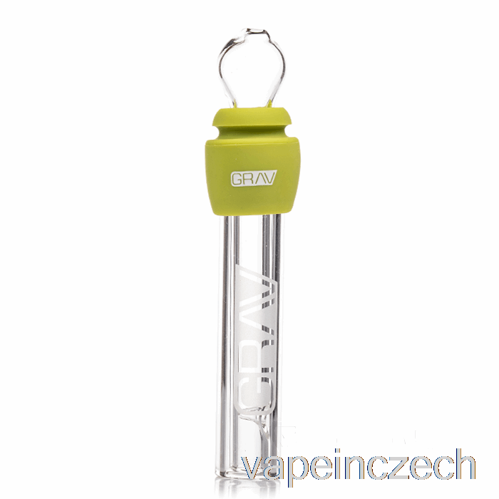 Gravírovací Sklo Tupé Se Silikonovým Avokádovým Zeleným Vape Perem